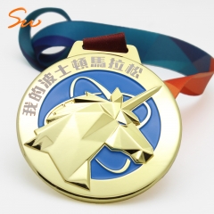 Zinc Alloy Material Casting Custom Logo Sports Medal Souvenir Awards Medal