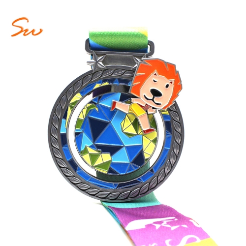 Custom Logo Design Sport Marathon Running Medals