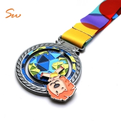 Custom Logo Design Sport Marathon Running Medals