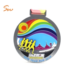 Customized Honor Sliding Medal With Ribbon