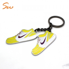 Wholesale Custom Logo Shoes Metal Key Chains High Quality AJ Keyrings