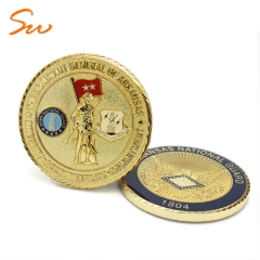 Promotional Gifts Custom Design Metal Enamel Souvenir Challenge Coin