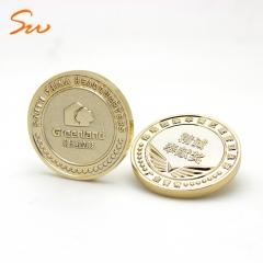 Wholesale Custom Metal Gold Silver Bit Commemorative Bitcoin Coin