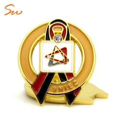 Wholesale Custom Soft Hard Enamel Metal Logo Lapel Pin Badge