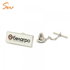 Customized Design Silver Metal Name Badge