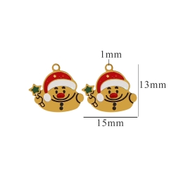 Custom Metal Christmas Ornaments – Enamel or Epoxy Finish for Tree Decoration and Keepsakes